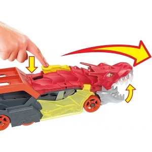 Hot wheels игровой набор "разъярённый дракон" с хранилищем для машинок Thumbnail 5