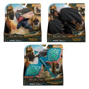 Figurine "cum să îți dresezi dragonul: dragon și viking" (as.) Thumbnail 3