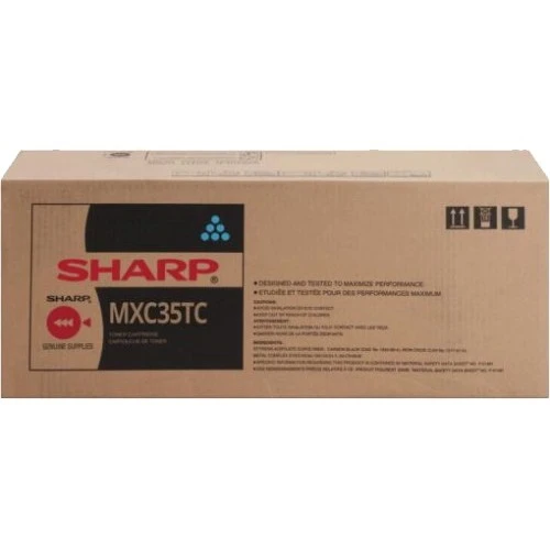 Тонер sharp mx-c35tc, голубой 3