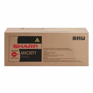 Тонер sharp mx-c35ty, желтый Thumbnail 2