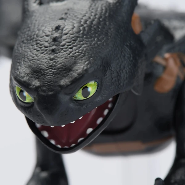 Jucărie interactivă "toothless" cu efecte de lumină și sunet 5