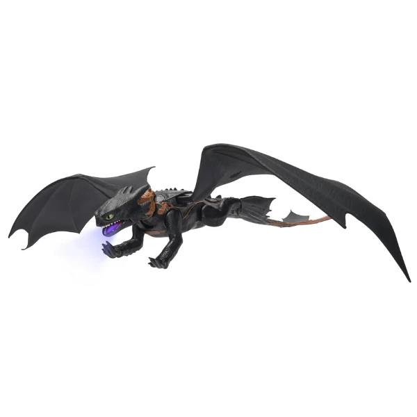 Jucărie interactivă "toothless" cu efecte de lumină și sunet 2