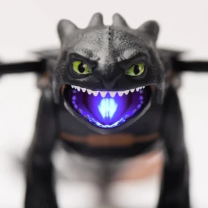 Jucărie interactivă "toothless" cu efecte de lumină și sunet Thumbnail 4
