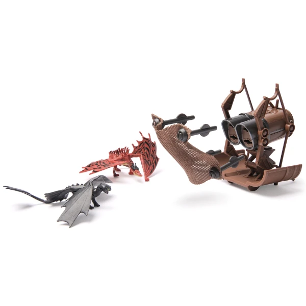 Set de mini-figurine cu dragoni "cum să îți dresezi dragonul" 6