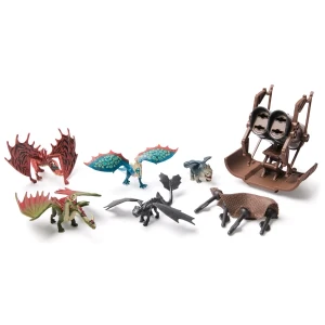 Set de mini-figurine cu dragoni "cum să îți dresezi dragonul" Thumbnail 2