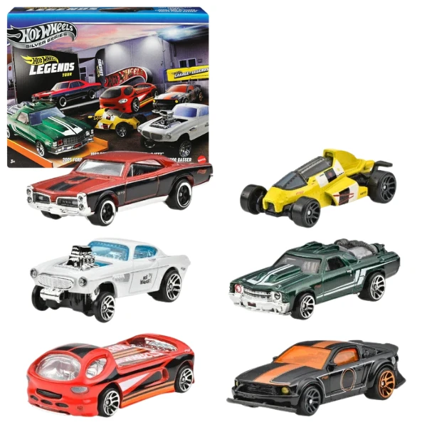 Набор коллекционных машинок hot wheels "тур легенд" 1:64 3