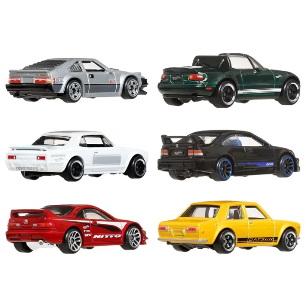Set de mașinuțe colecționabile hot wheels „străzile japoniei” 1:64 5