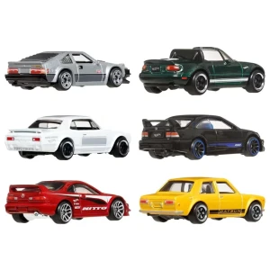 Set de mașinuțe colecționabile hot wheels „străzile japoniei” 1:64 Thumbnail 5