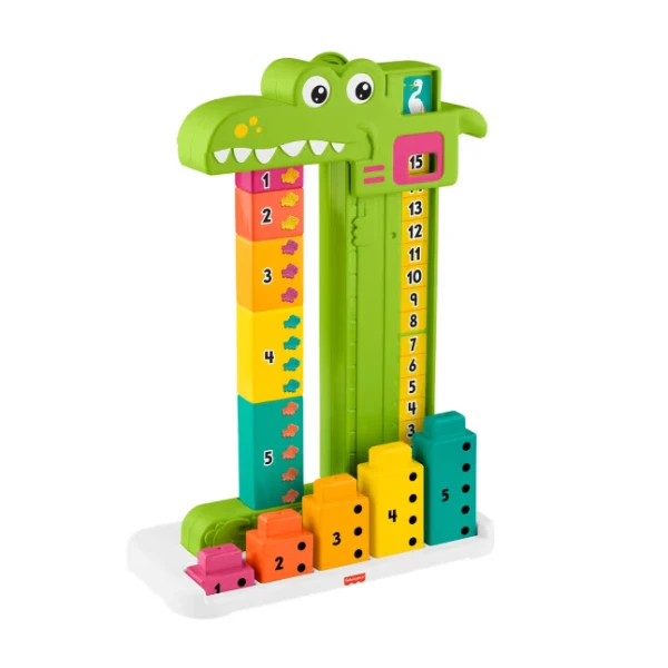 Обучающая игрушка “аллигатор с прибавлением” от fisher-price 2