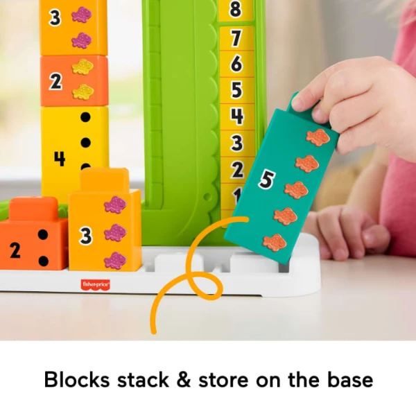 Обучающая игрушка “аллигатор с прибавлением” от fisher-price 4