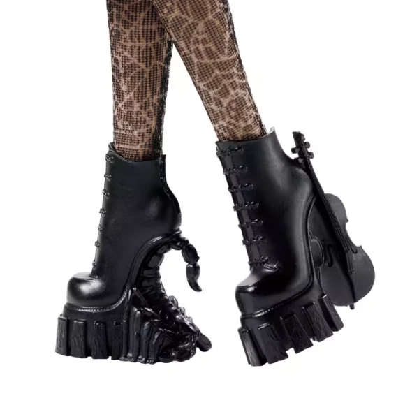 Игровой набор monster high x wednesday в униформе 6