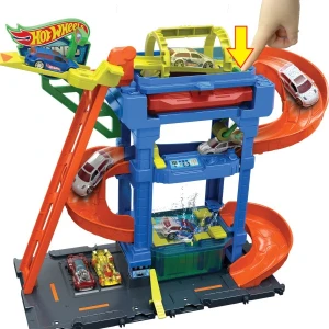 Hot wheels трек "автомойка туннельный твист" Thumbnail 5