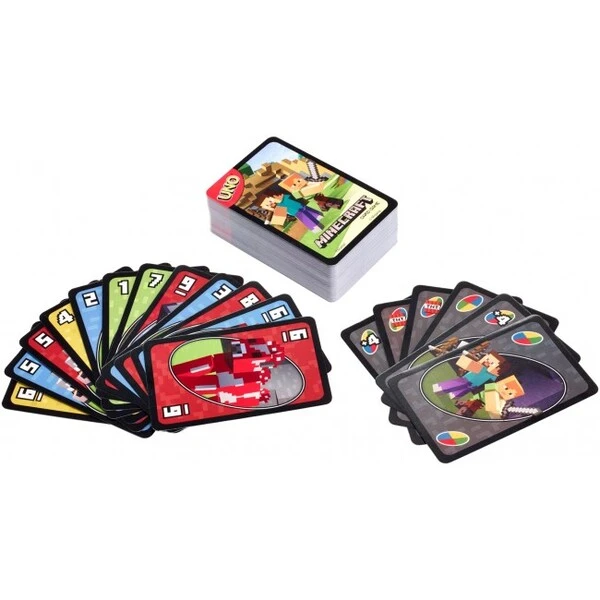Настольная игра uno "minecraft" 2