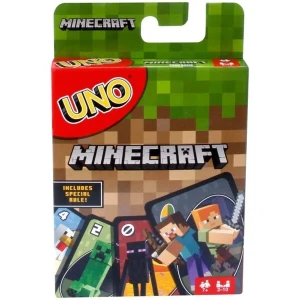 Настольная игра uno "minecraft"