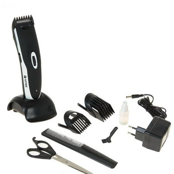 Машинка для стрижки vitek vt-1355, черный | белый 4