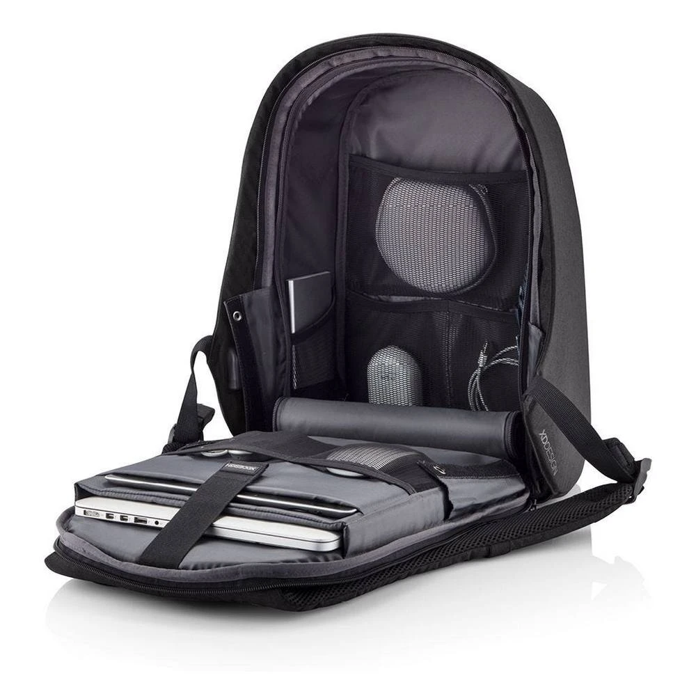 Рюкзак для ноутбука bobby hero small, 13.3", искусственная кожа, чёрный 11