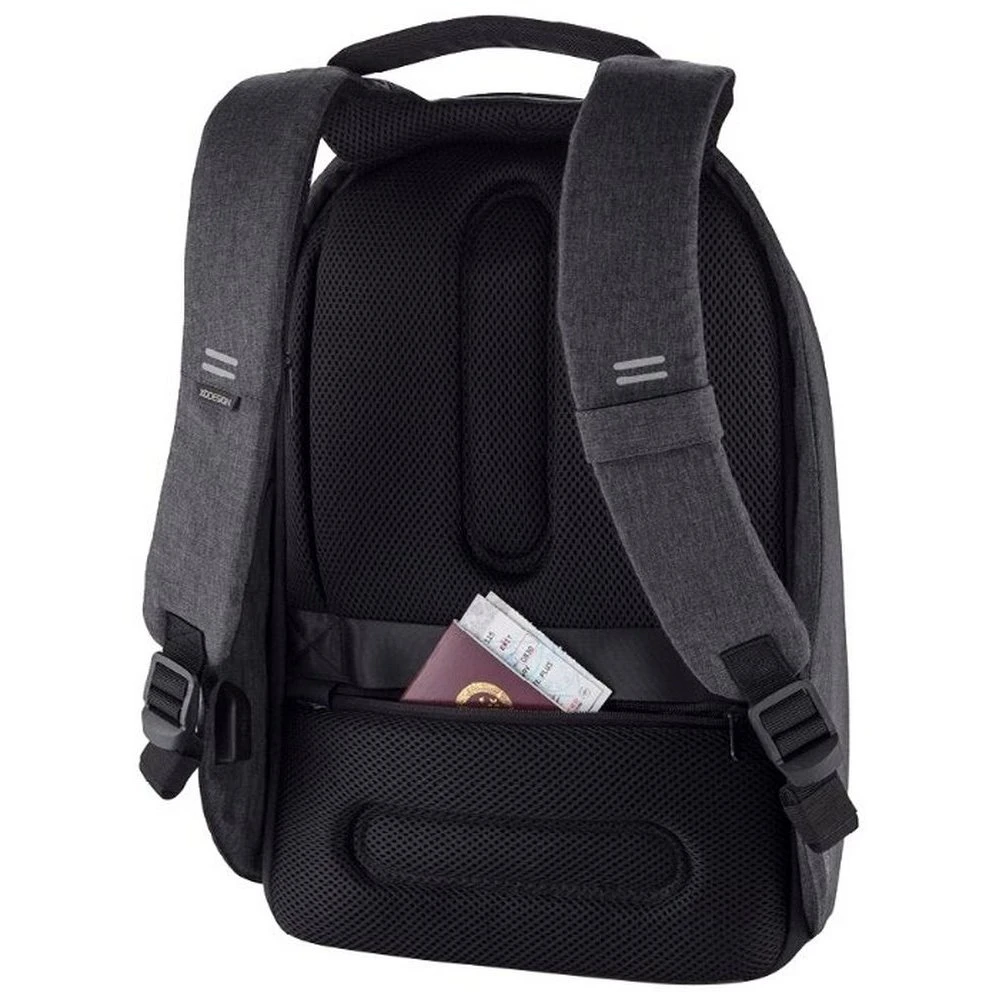 Рюкзак для ноутбука bobby hero small, 13.3", искусственная кожа, чёрный 2