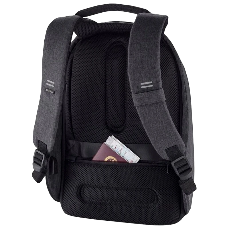 Рюкзак для ноутбука bobby hero small, 13.3", искусственная кожа, чёрный 13