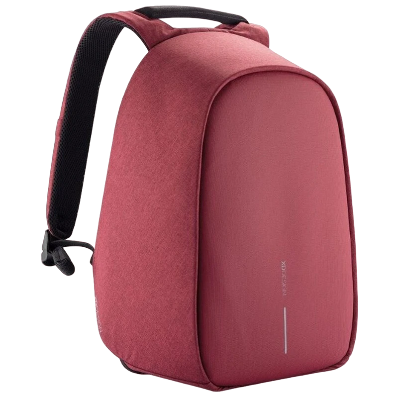 Rucsac pentru laptop bobby hero small, 13.3", piele artificială, roșu 2