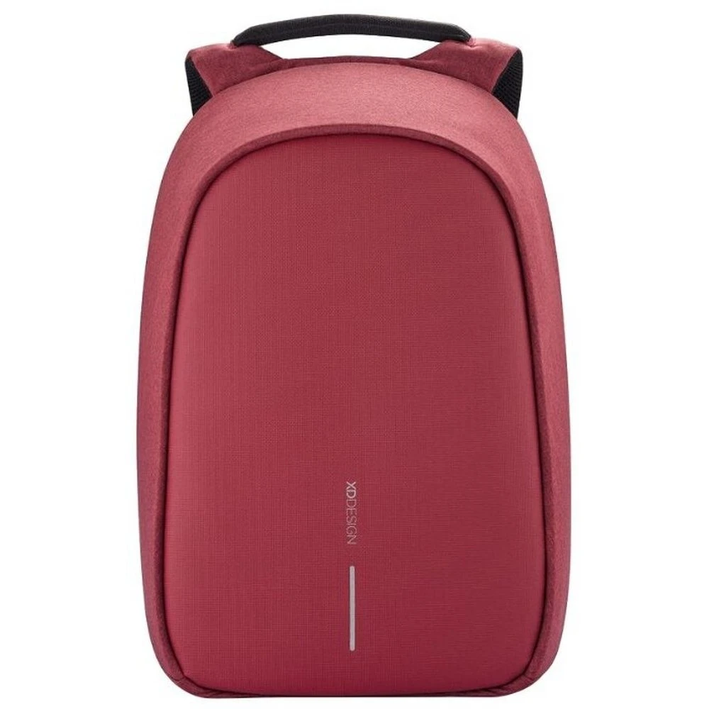 Rucsac pentru laptop bobby hero small, 13.3", piele artificială, roșu 5