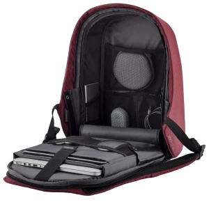 Rucsac pentru laptop bobby hero small, 13.3", piele artificială, roșu Thumbnail 15