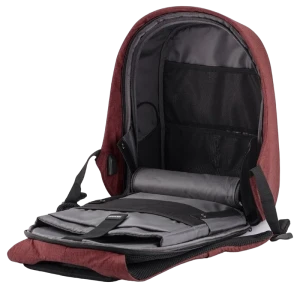 Rucsac pentru laptop bobby hero small, 13.3", piele artificială, roșu Thumbnail 9