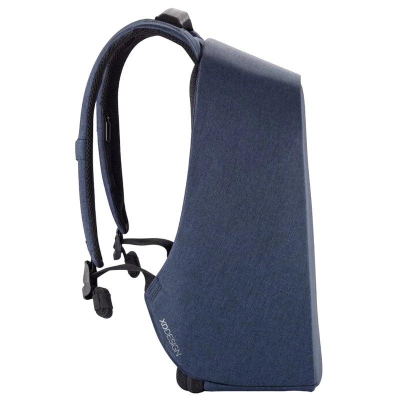 Рюкзак для ноутбука bobby hero small, 13.3", искусственная кожа, тёмно-синий 13