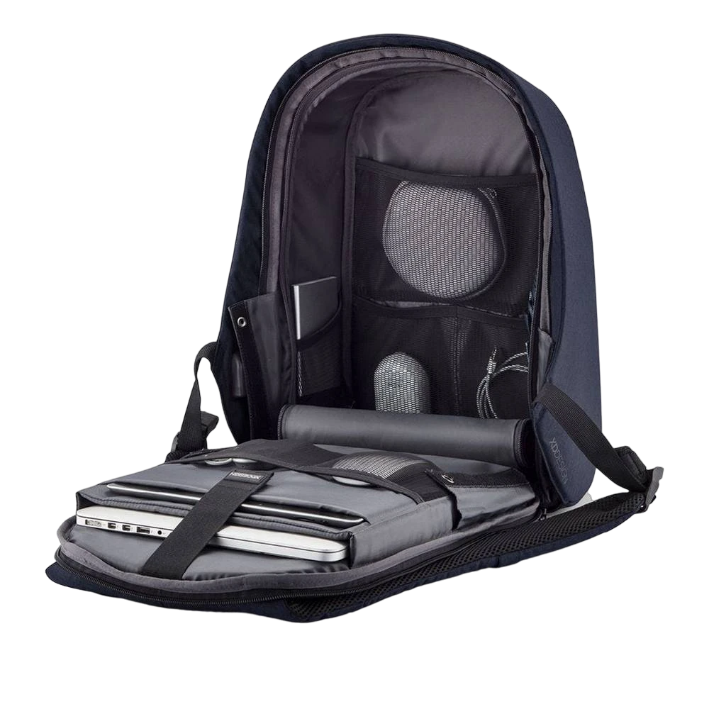 Рюкзак для ноутбука bobby hero small, 13.3", искусственная кожа, тёмно-синий 4