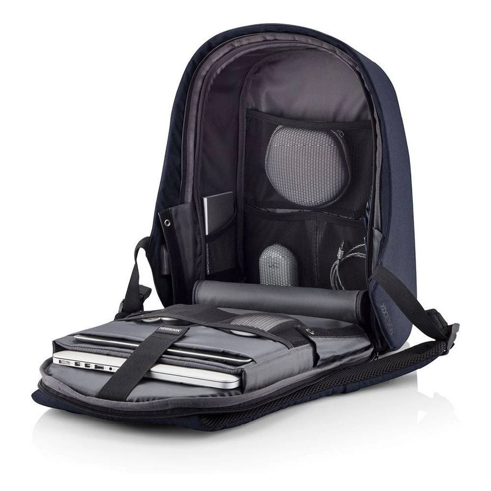 Рюкзак для ноутбука bobby hero small, 13.3", искусственная кожа, тёмно-синий 18