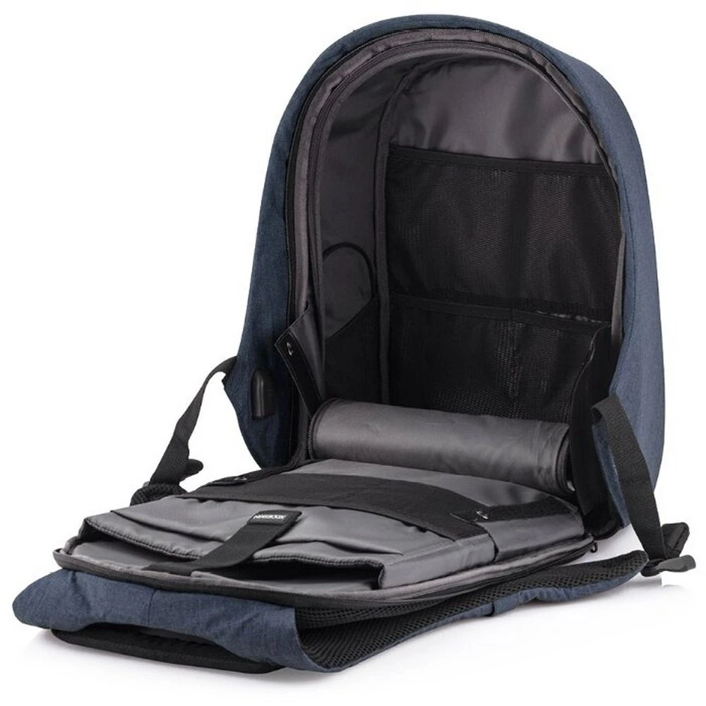 Рюкзак для ноутбука bobby hero small, 13.3", искусственная кожа, тёмно-синий 14