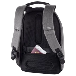 Rucsac pentru laptop bobby hero regular, 15.6", piele artificială, gri Thumbnail 4