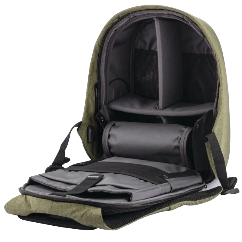 Rucsac zilnic bobby hero regular, 15.6", poliester, verde 15