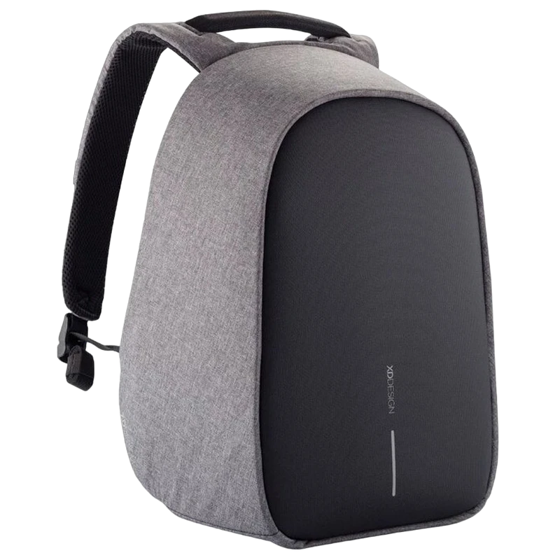Рюкзак для ноутбука bobby hero xl, 17", искусственная кожа, серый 4