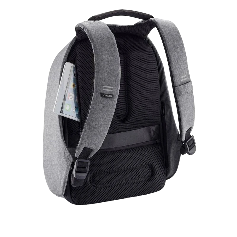 Рюкзак для ноутбука bobby hero xl, 17", искусственная кожа, серый 11