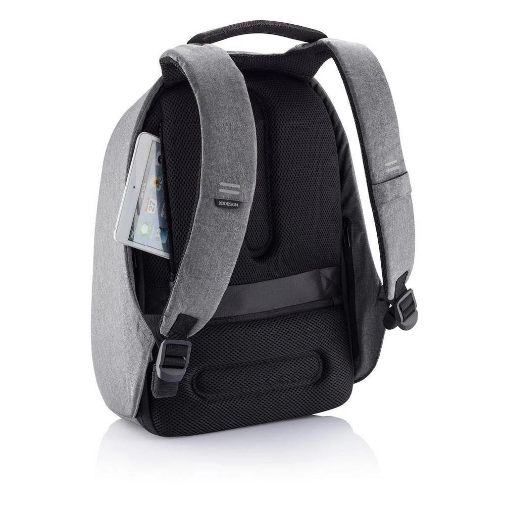 Рюкзак для ноутбука bobby hero xl, 17", искусственная кожа, серый 6