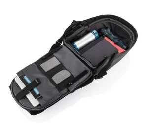 Rucsac pentru laptop bobby hero xl, 17", piele artificială, gri