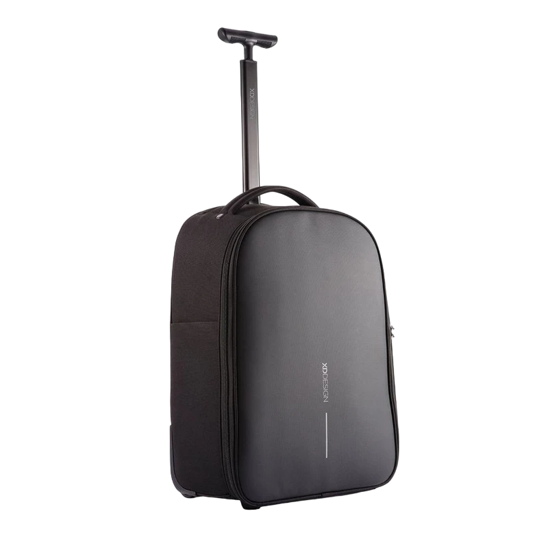 Rucsac de călătorie bobby trolley, 17", poliuretan, negru 12