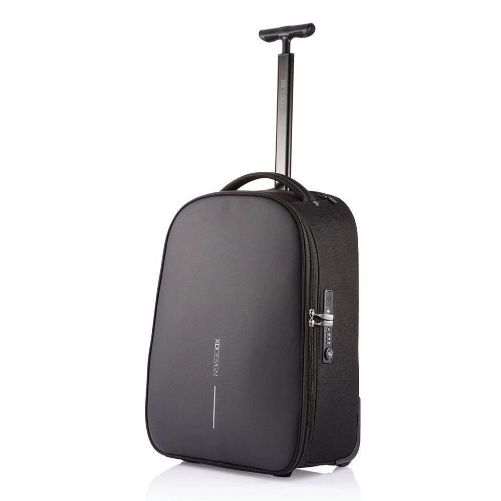 Rucsac de călătorie bobby trolley, 17", poliuretan, negru 20
