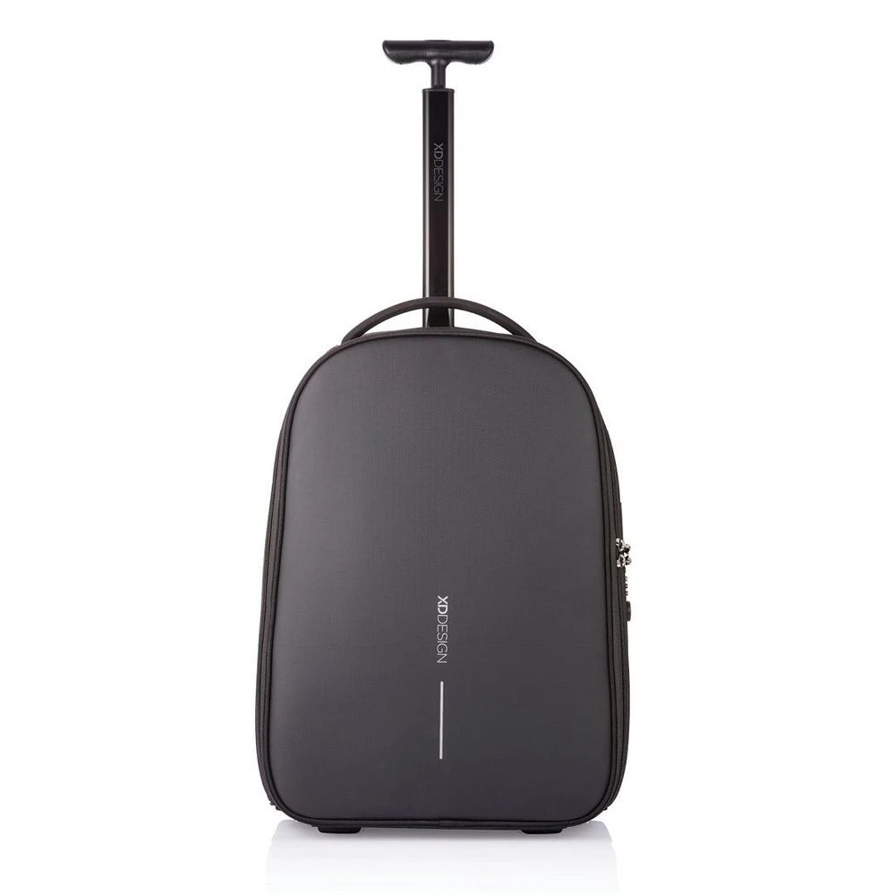 Rucsac de călătorie bobby trolley, 17", poliuretan, negru 3