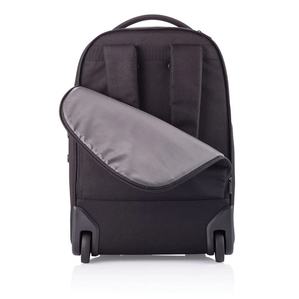 Rucsac de călătorie bobby trolley, 17", poliuretan, negru 11