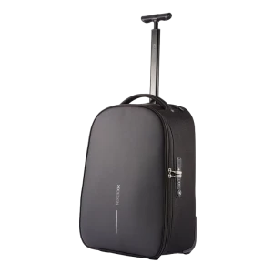 Rucsac de călătorie bobby trolley, 17", poliuretan, negru Thumbnail 7