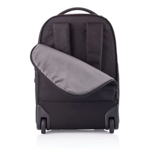 Rucsac de călătorie bobby trolley, 17", poliuretan, negru Thumbnail 11