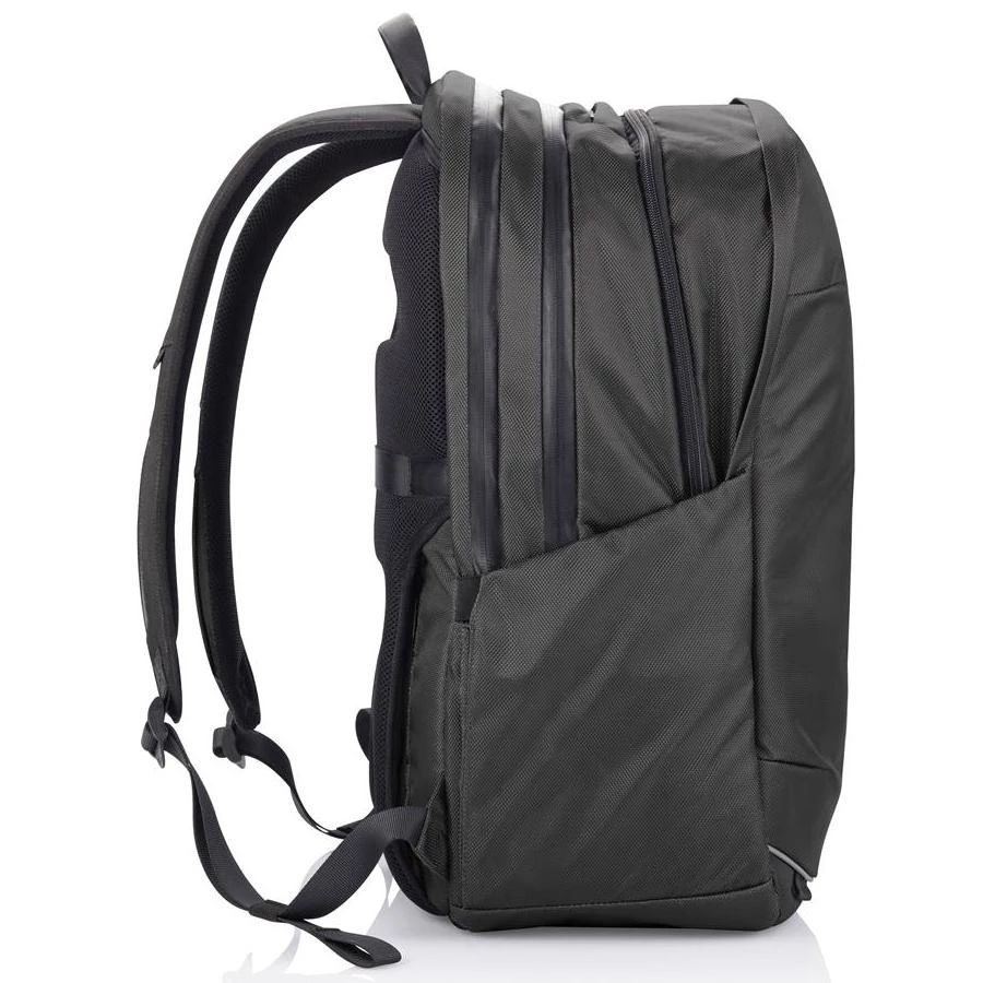 Rucsac pentru laptop bobby explore, 17", plastic reciclat, negru 8