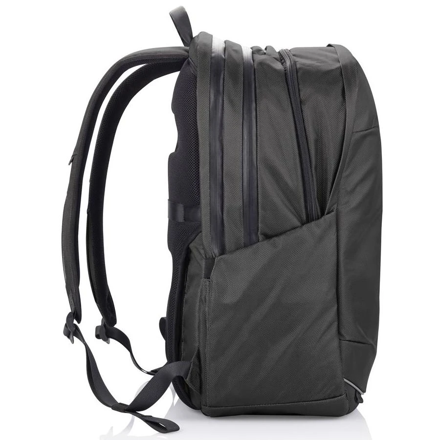 Rucsac pentru laptop bobby explore, 17", plastic reciclat, negru 7