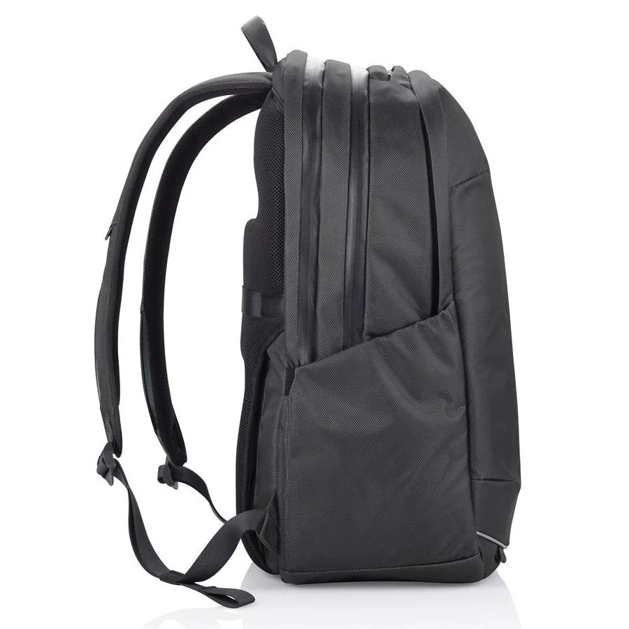 Rucsac pentru laptop bobby explore, 17", plastic reciclat, negru 2