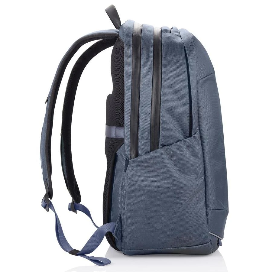 Rucsac pentru laptop bobby explore, 17", plastic reciclat, albastru 11