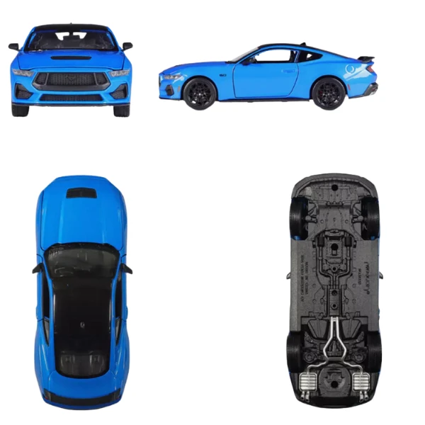 Коллекционный автомобиль 2024 ford mustang gt 1:25 welly 10
