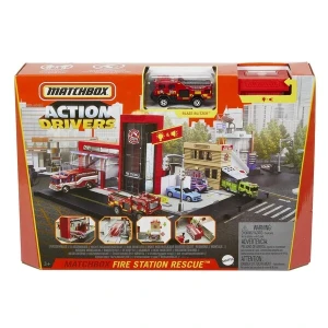 Hot wheels игровой набор "пожарная часть" matchbox Thumbnail 7