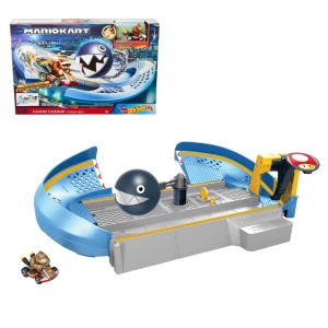 Hot wheels трек "атака заклятых врагов" из видеоигры "mario kart"