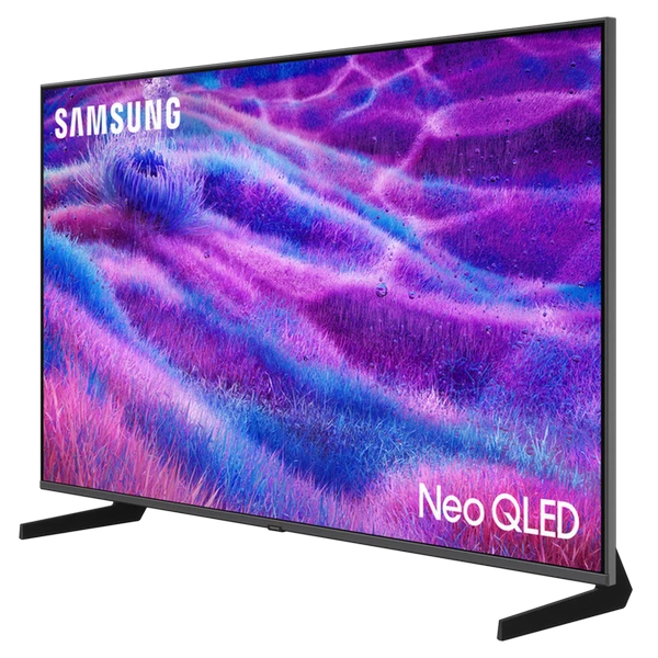 65" miniled smart телевизор samsung qe65qn80fauxua, 3840x2160 4k uhd, tizen, черный 4